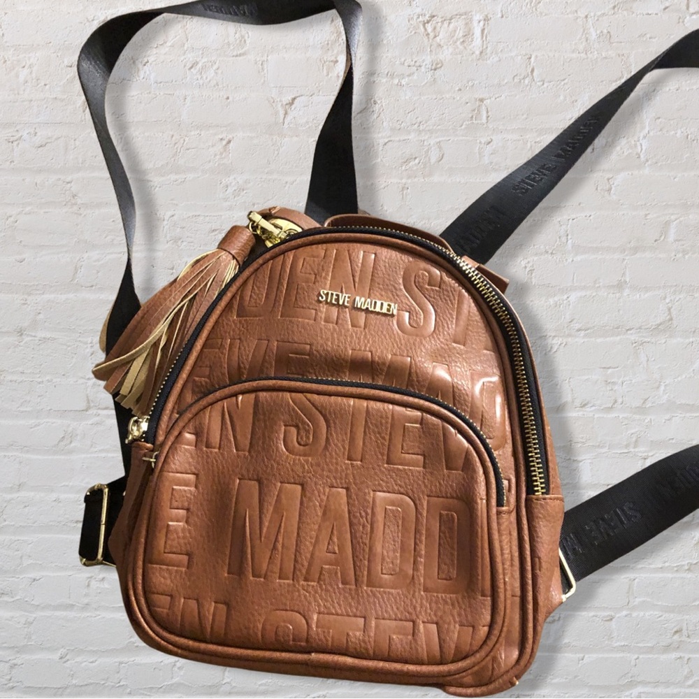 Steve Madden logo backpack